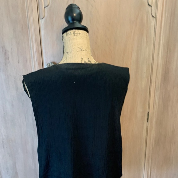 Vintage 90’s Retro floral tapestry vest Blazer suit Vest button front 90210 - Picture 9 of 11